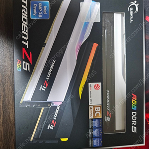 G.SKILL DDR5-6000 CL30 TRIDENT Z5 RGB 화이트 패키지 (64GB(32Gx2)) 팝니다