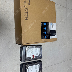 시놀로지 NAS DS218+ 풀박 및 8TB(4T*2)