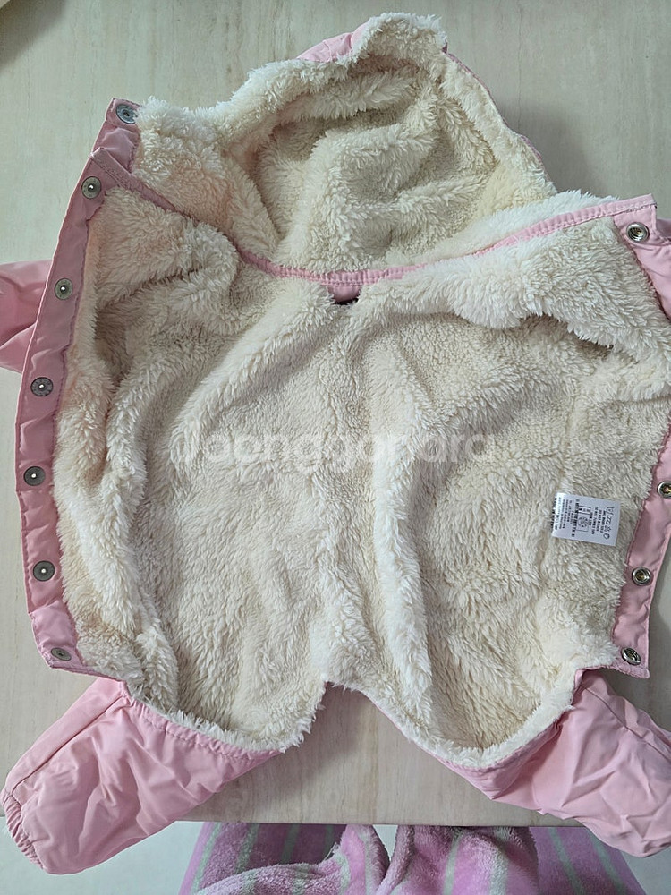 퍼피엔젤 강아지 패딩 올인원 / 올리 패딩 하네스--2