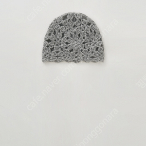 Atelier edition Handmade Flower Hat (gray) 아뜰리에에디션 핸드메이드 플라워 햇 새상품