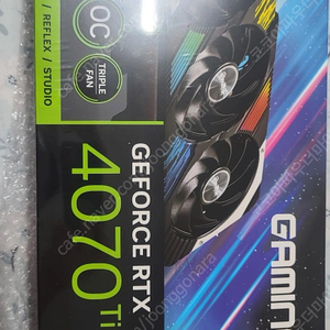 미개봉) 이엠텍 지포스 RTX 4070 Ti SUPER GAMINGPRO OC D6X 16GB 팔아요.