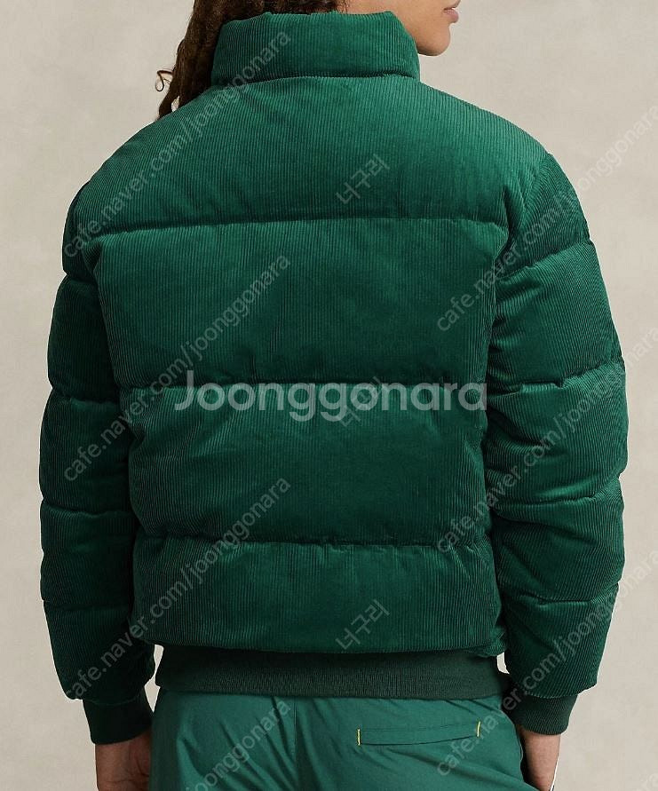 폴로 스포츠 코듀로이 다운 패딩 S,L 팝니다.--3