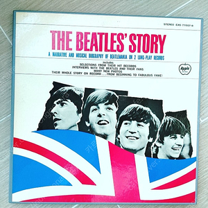 비틀즈 The Beatles' Story 박스반 희귀 수입 엘피 - 2 LP