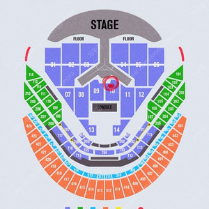 임영웅콘서트 명당자리 10구역 28일