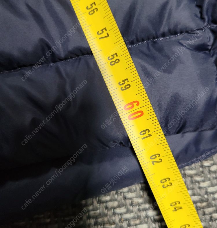 지프 95(m)사이즈 덕다운 패딩 조끼 베스트--6