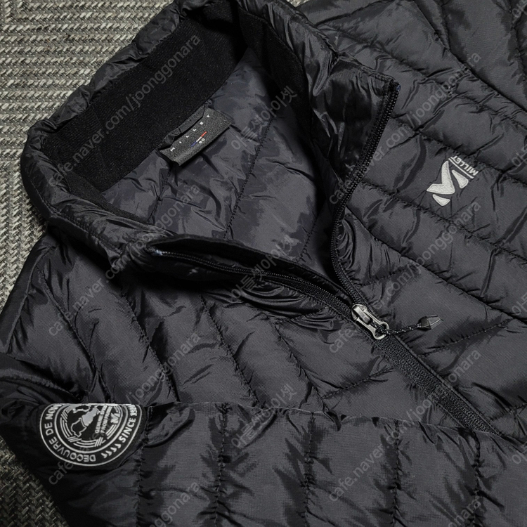 밀레 여성 90(55 키150~160)사이즈 덕다운 경량 패딩 여자 집업 자켓--1