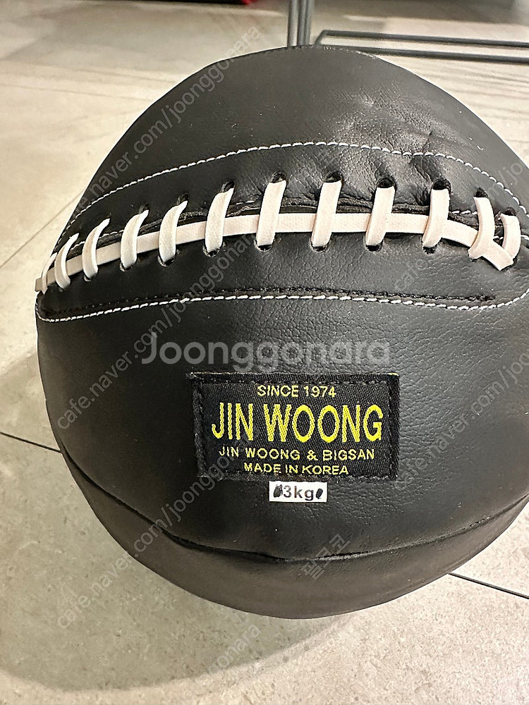 진웅 메디슨 볼3kg(새상품) 가죽공--1