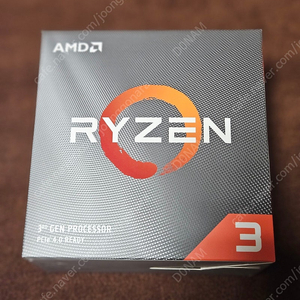 AMD 라이젠 3300X 풀박스