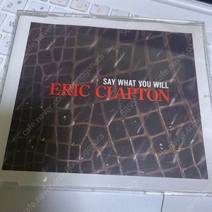 에릭 클랩튼 Eric Clapton 싱글 <Say What You Will> 프로모션