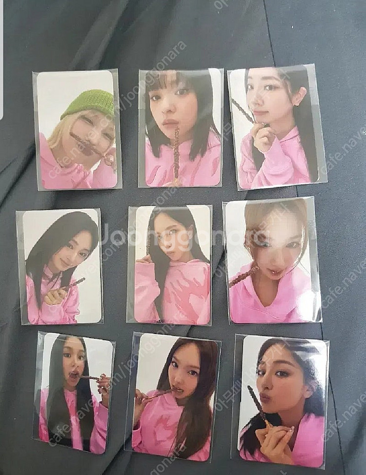 트와이스 미니14집 럭키드로우 포카 세트 양도--0