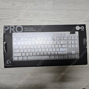 로지텍 PRO X TKL LIGHTSPEED 키보드 팝니다.