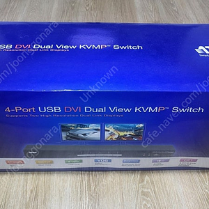 ATEN 4Port USB DVI Dual VIEW KVMP Switch