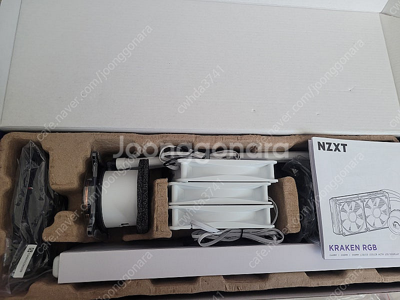 NZXT KRAKEN 크라켄 360 RGB 화이트팝니다...--1
