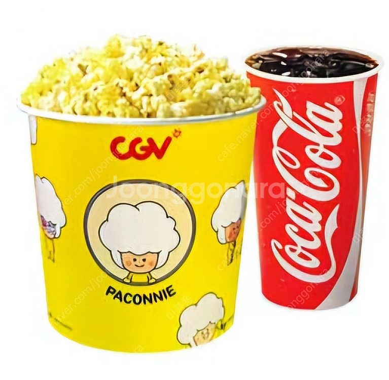 CGV 빅 세트 (오리지널 팝콘 L + 탄산 L) 현장...--0