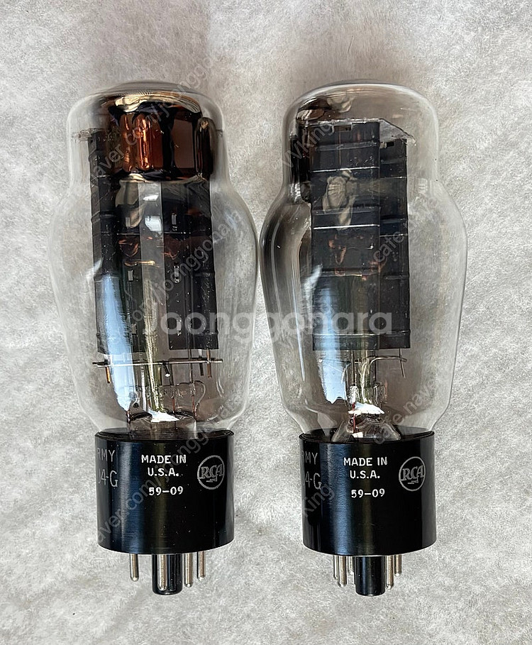 RCA 5U4G 미군용 정류관. NOS NIB 메치페어...--1