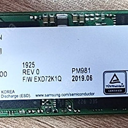 삼성 Nvme MZ-VLB2560 256GB / 21000원 무료배송