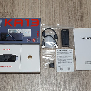 FiiO KA13 DAC 블랙