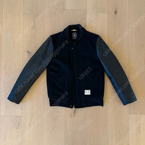 브라운브레스 스타디움 자켓(소가죽) KNOT STADIUM JACKET GU black