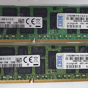 삼성 DDR3 16G, 8G - 서버용 16기가 8기가 REG 램