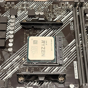 라이젠 3 3100 CPU + ASUS A520M-K 메인보드 + 써모랩 바다쿨러