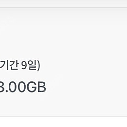 LG 유플러스 데이터 2GB 4,000원