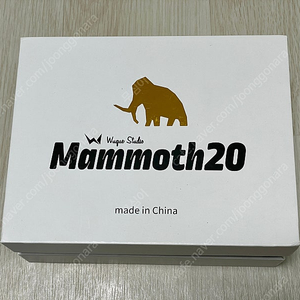 Mammoth 20 맘패드 블랙 판매합니다