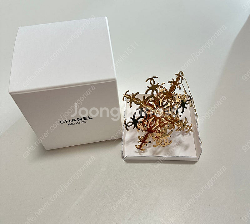 샤넬 홀리데이 오너먼트& No.5 미니어처--0