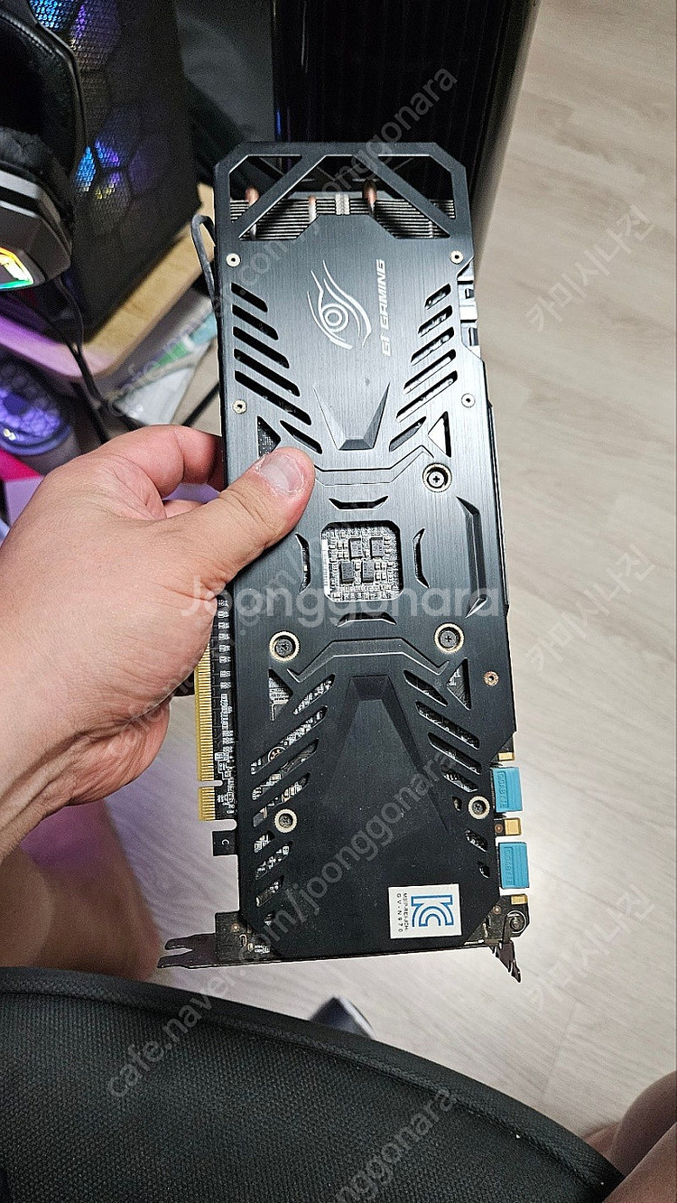 기가바이트 GTX970 G1 Gaming + Phanteks 라이저케이블 합본으로 팝니다--1