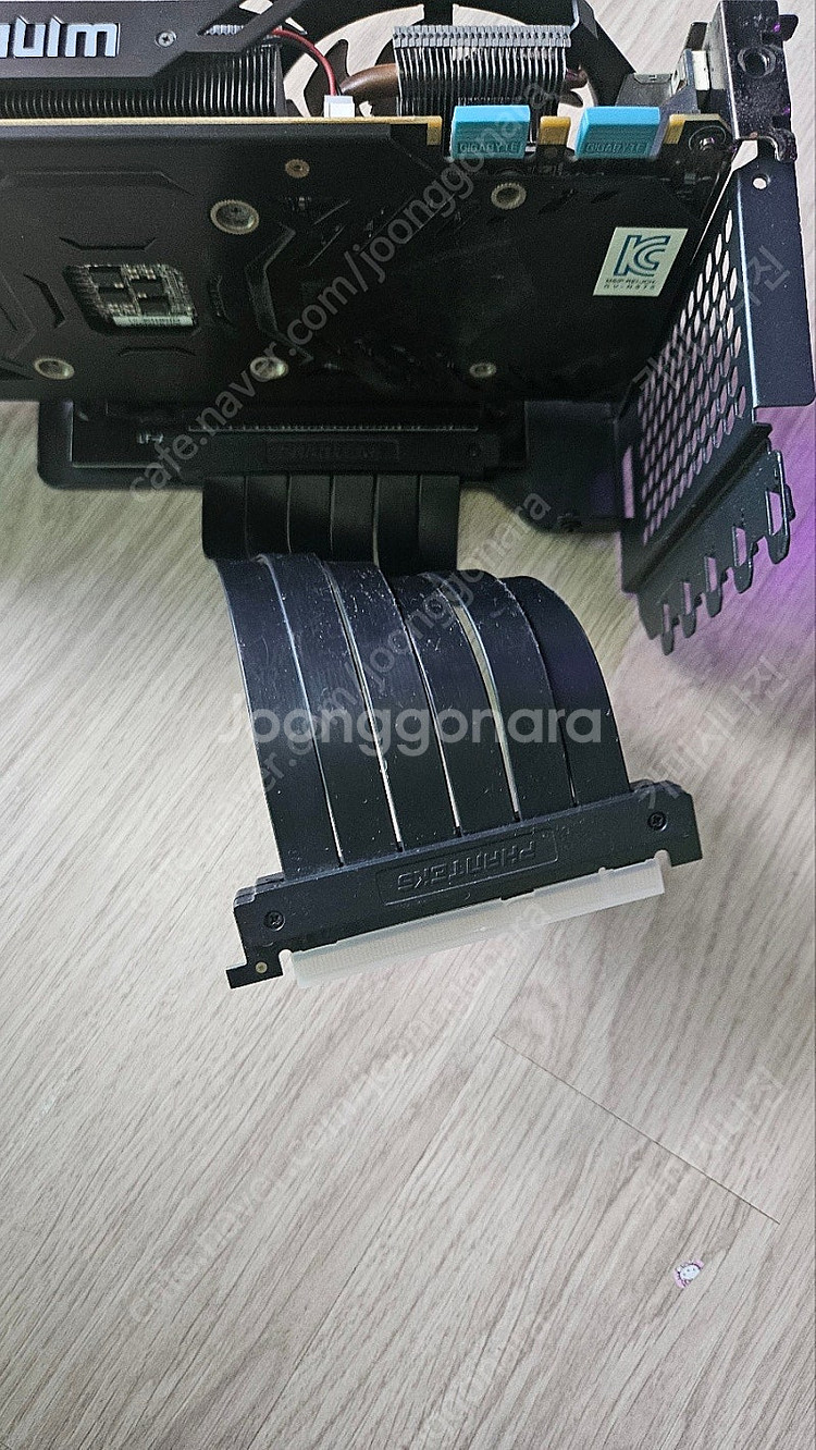 기가바이트 GTX970 G1 Gaming + Phanteks 라이저케이블 합본으로 팝니다--5