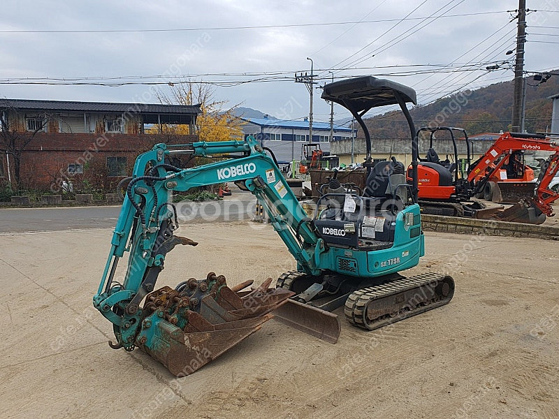 중고미니굴삭기 코벨코 SK17 2017년식 코끼리집게 ...--0