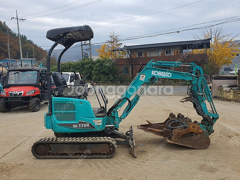 중고미니굴삭기 코벨코 SK17 2017년식 코끼리집게 ...--2