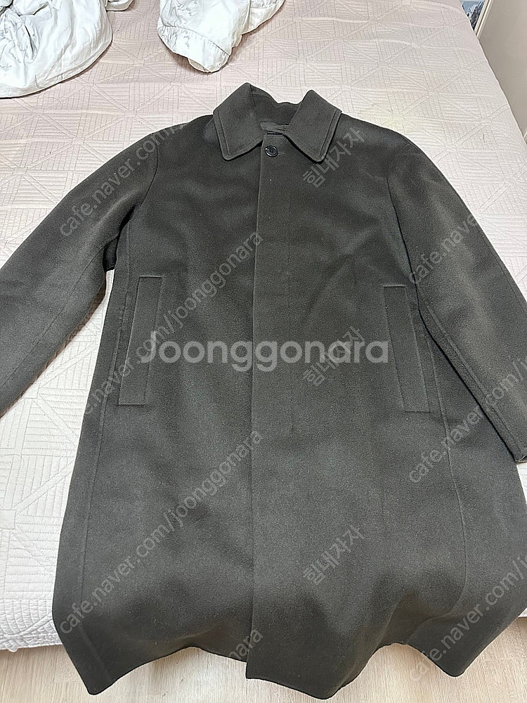 타임옴므 캐시미어 블렌드 발마칸 코트 100--0