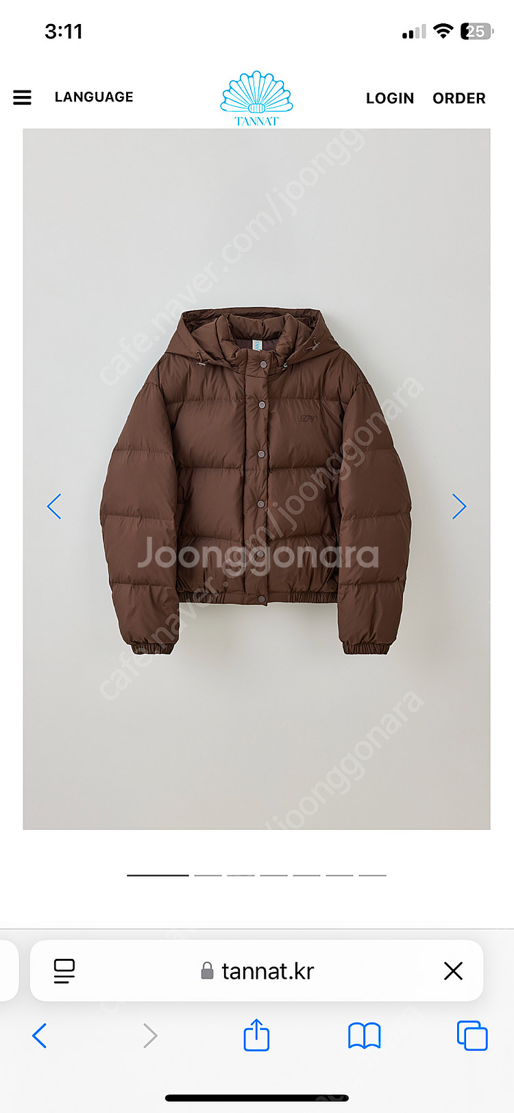 타낫 패딩 T/T Muddy puffer jacket ...--0