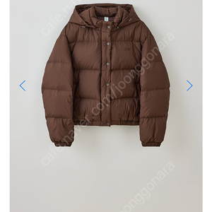 타낫 패딩 T/T Muddy puffer jacket (brown)