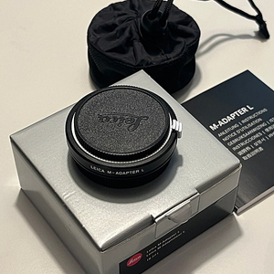 Leica M adapter L Black / 라이카 M to L 어댑터 아답터 / m마운트 l마운트