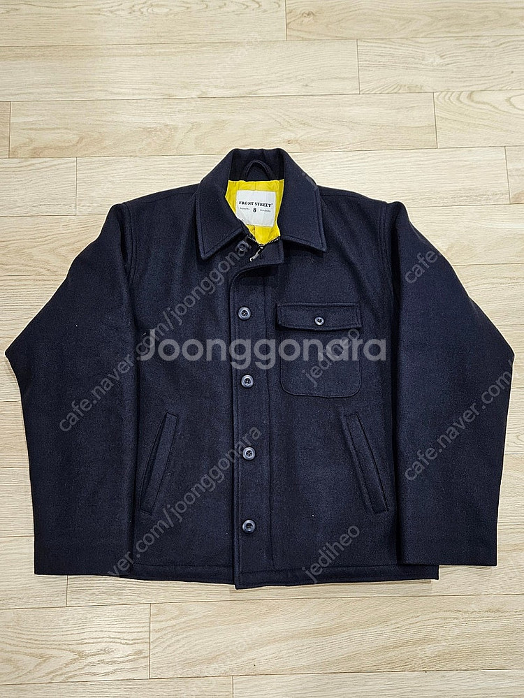 FRONT STREET 8 네이비 자켓 52 사이즈 팔...--0