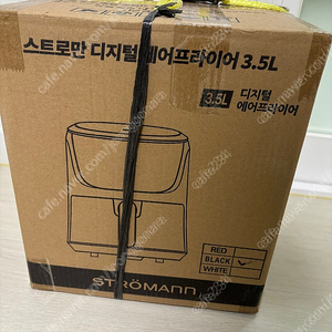 스트로만 에어프라이어 3.5L 미개봉 새상품 팝니다