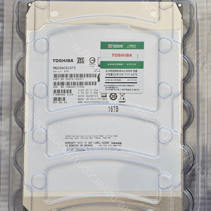 (미개봉) 도시바 MG 16tb 판매합니다. ( TOSHIBA HDD MG08ACA16TE )