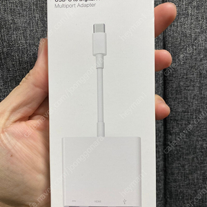 애플 정품 USB-C Digital AV Multiport 어댑터