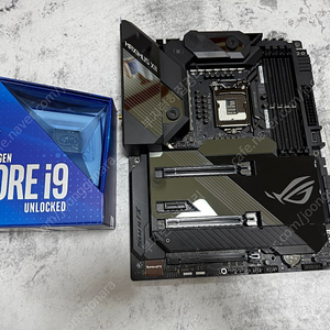 i9 10900k / MAXIMUS XII FORMULA / KRAKEN Z73 판매해봅니다.