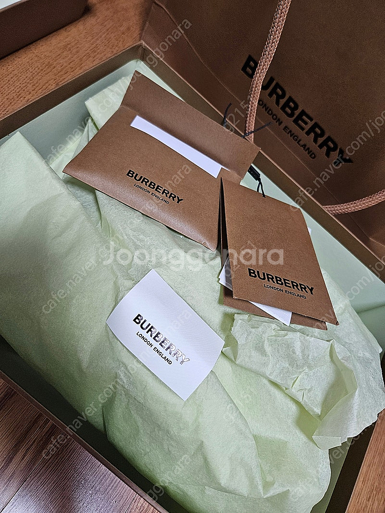 버버리 모자 볼캡 TB 모노그램 빈티지 체크 판매--6
