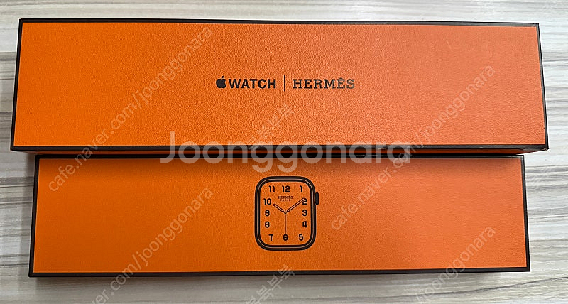 애플워치7 에르메스 41mm 스테인레스 리퍼미사용팝니다--0