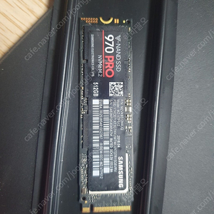 삼성전자 970 PRO M.2 nvme 512GB 팝니다