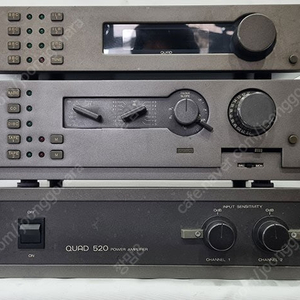 쿼드 QUAD AMP520, PRE44, TUNE FM4 셋트로 판매