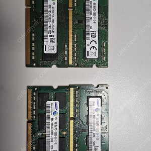 노트북 램 삼성 DDR3 4G 2개 (8G)