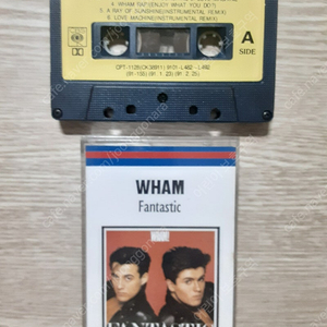 왬 WHAM 카세트테이프