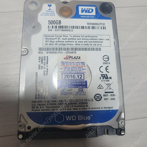 WD 블루 500GB 2.5인치 하드디스크