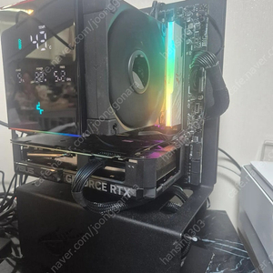 7800x3d + b650m 박격포 + 킹뱅크7600 32기가 + sn850x 1tb + ak620 digital pro