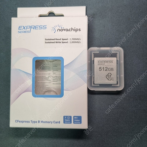 노바칩스 CFexpress type B 512GB 팔아요