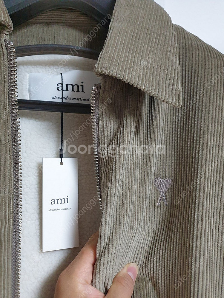 아미 / 코듀로이 블루종 자켓 / L--1
